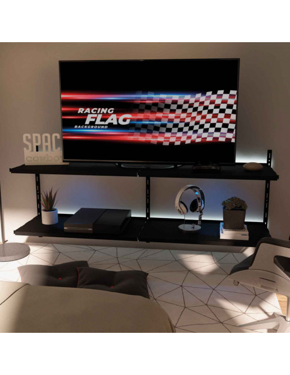 REPISA GRADUABLE DUO SG30 NEGRO