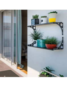 KIT REPISA CLICK MONDRIAN NEGRA