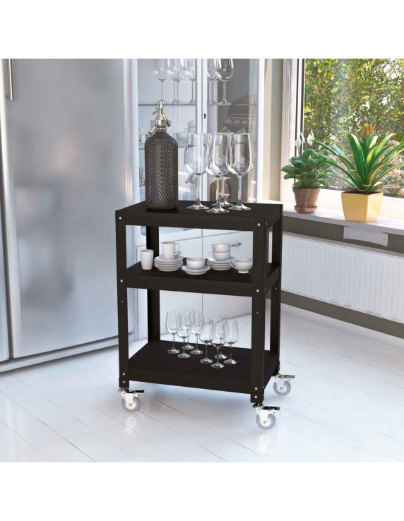 CARRO ORGANIZADOR WILLOW NEGRO