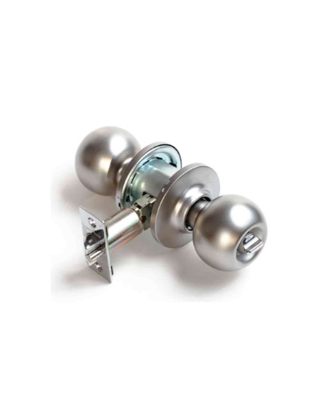 CERRADURA TESA BAÑO CROMO SATIN