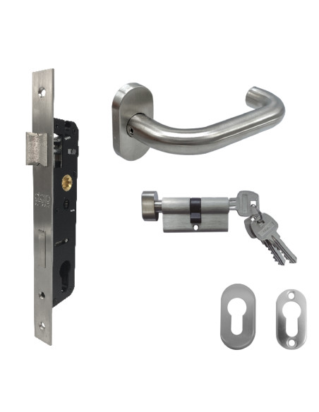 KIT PERFIL INOX OFICINA/ACCESO 2814/TP60
