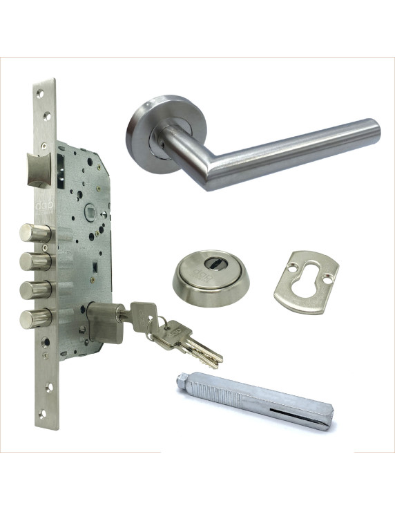 KIT SEGURIDAD 2816/3202 INOX ACCESO