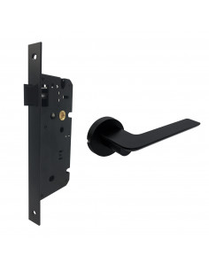 KIT BJ74204 NEGRO LIBRE PASO + BISAGRAS NEGRAS 2