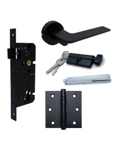 KIT BJ74204 NEGRO OFI./ACC./DOR. + BISAGRAS NEGRAS