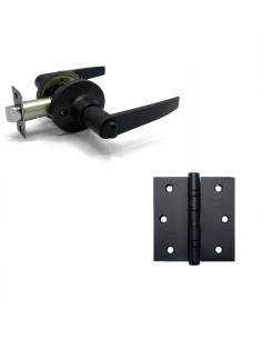 KIT NEGRO FORTUS BAÑO 815 + BISAGRAS