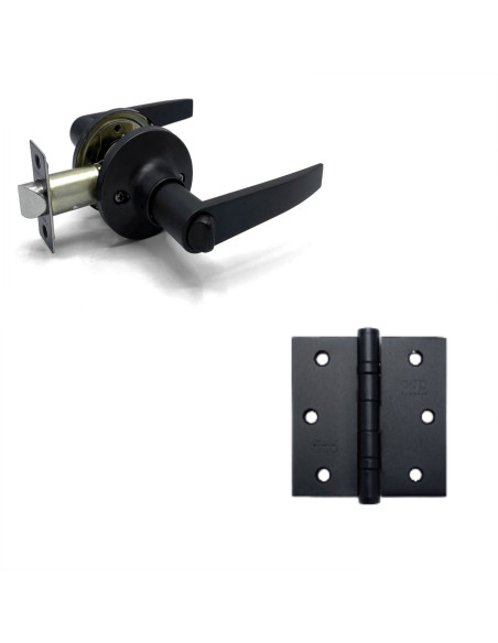 KIT NEGRO FORTUS DORMITORIO 815 + BISAGRAS