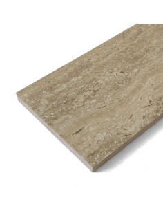 GRES PORCELANICO TRAVERTINO OSCURO 15X60