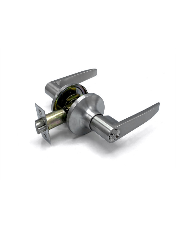 KIT NICKEL SATIN FORTUS ACCESO 815 + BISAGRAS INOX