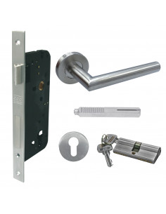 KIT 2816 OVALADA INOX ACCESO