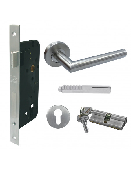 KIT 2816 OVALADA INOX ACCESO