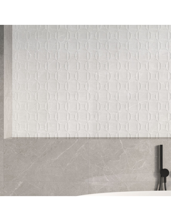 CERAMICA MURO BRILLO CAPITOL DOME WHITE RECT 30X60