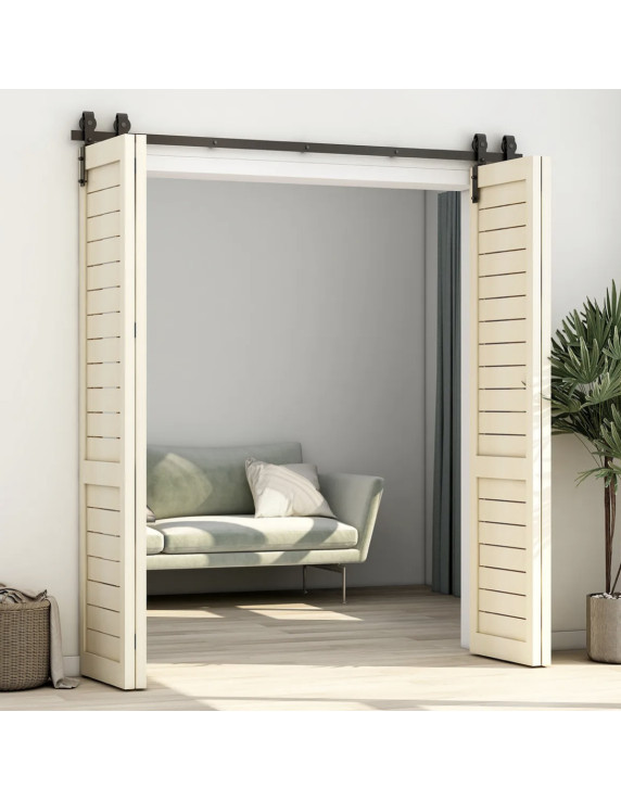 SET PUERTA PLEGABLE (GRANERO) BDH-A30 MADERA NEGRO