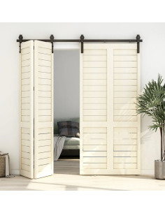 SET PUERTA PLEGABLE (GRANERO) BDH-A30 MADERA NEGRO