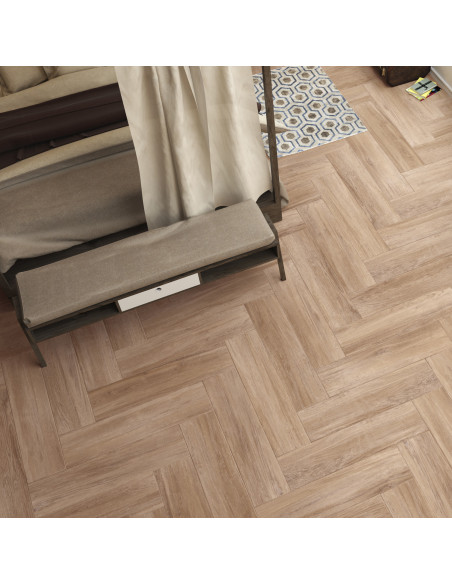 PORCELANATO MADERA LANDES MIEL 22,5X90