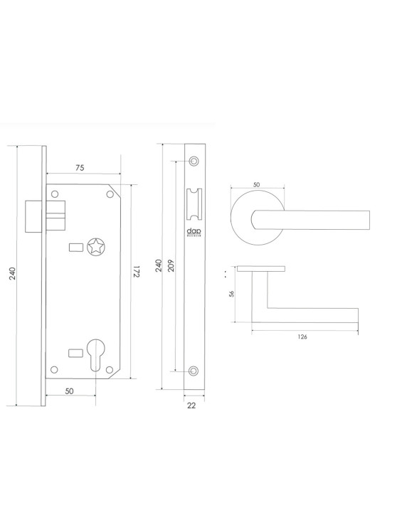 KIT 2816/5085 GRAFITO LIBRE PASO