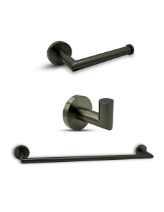 SET DAP BAÑO SIMPLE GRAFITO