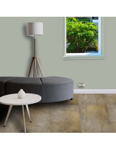 GRES PORCELANICO CONCRETI DARK GREY MATE 60X60