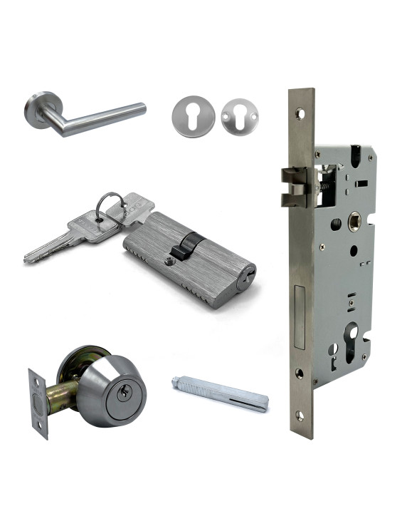 SET SEGURIDAD INOX ACCESO/OFICINA DAP 2816
