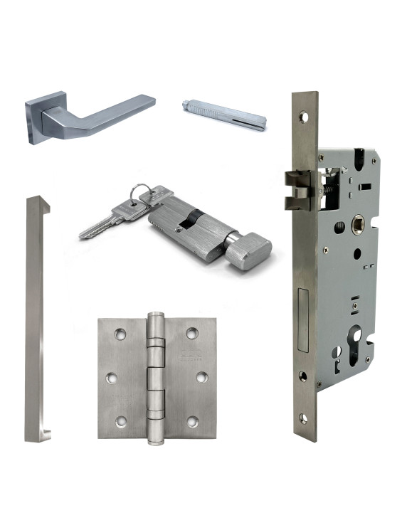 SET ACCESO/OFICINA CROMO ST INOX DOOR DAP BJ2211B