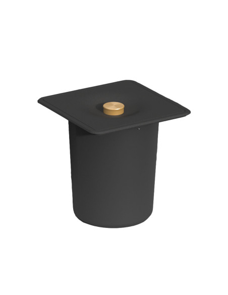 BASURERO CUARZO 6L 255X255X20MM