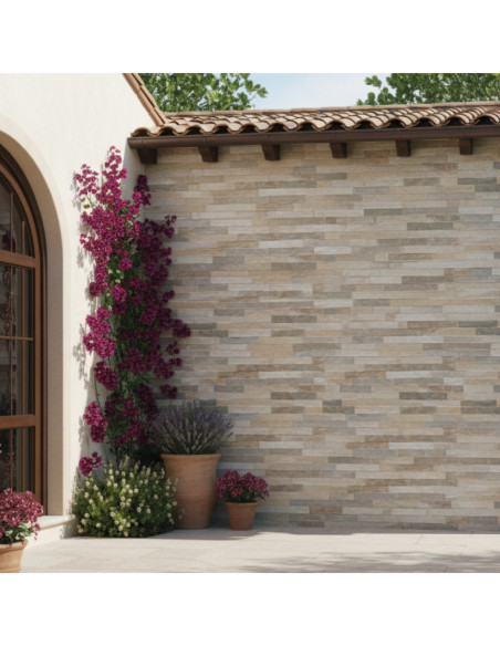 PORCELANATO FACHALETA BEIGE PIEDRA