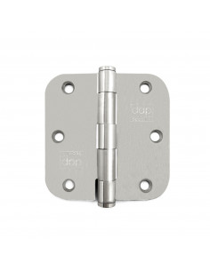 SET BISAGRA CANTO REDONDO INOX SATIN MOD.50121