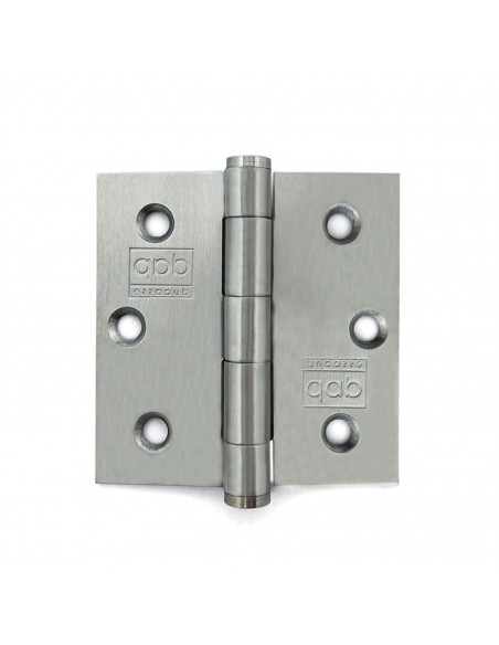 SET BISAGRA CANTO RECTO INOX SATIN MOD.50121
 MEDIDAS BISAGRA-3.5"x3.5"x2.5"