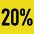 etiqueta 20%